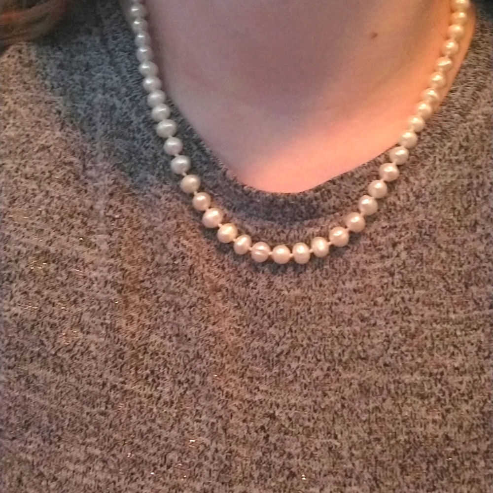 Faux Pearl necklace